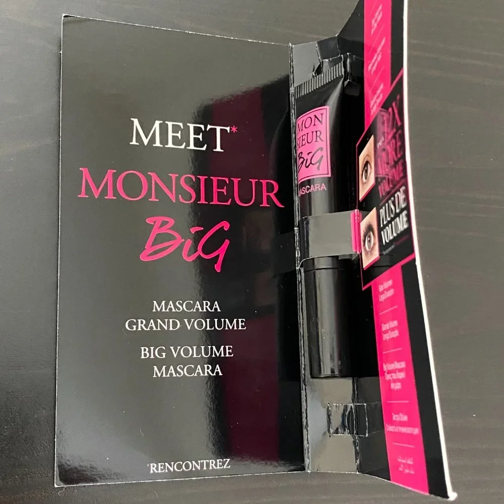 Lancome Monsieur Big mini mascara in Black